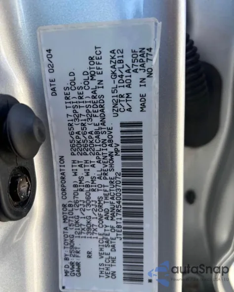 JTEBT17R540037072
